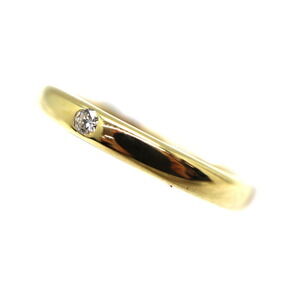Tiffany Stacking Band Ring Diamonds Yellow Gold